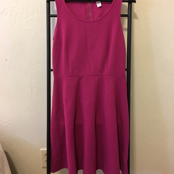 Old Navy dark/deep pink Summer Dress - Picture 2 of 4